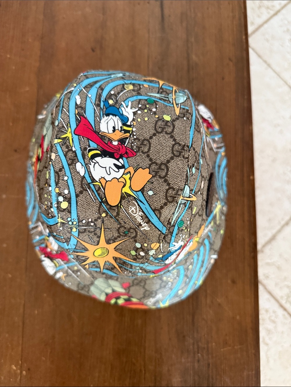 Gucci X Disney Donald Duck bucket bag - Picture 5 of 5